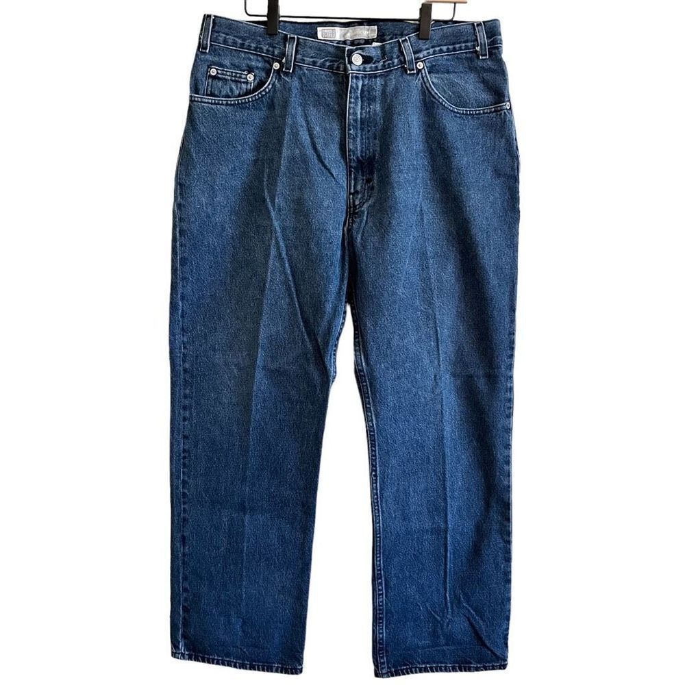 Faded Glory Men’s Blue Denim High Rise Bootcut Jeans Medium Wash‎ Size 38 x 32